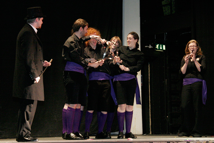 Photograph of Durham University Rapper Team
