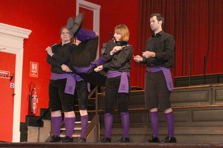 Photograph of Durham University Rapper Team