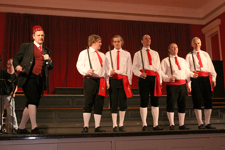 Photograph of Sallyport Sword Dancers