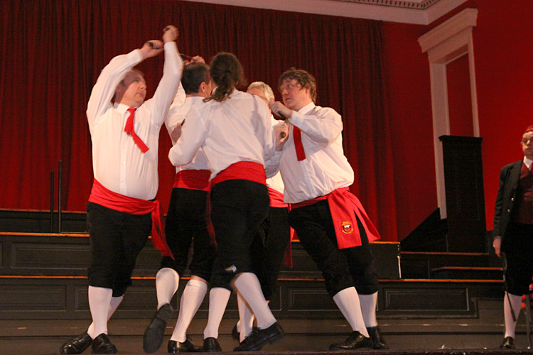 Photograph of Sallyport Sword Dancers
