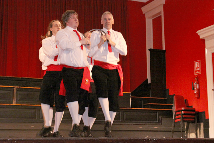 Photograph of Sallyport Sword Dancers