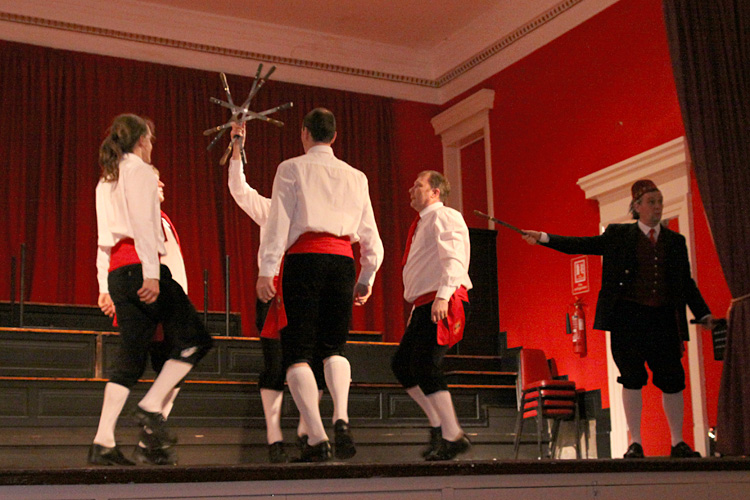 Photograph of Sallyport Sword Dancers