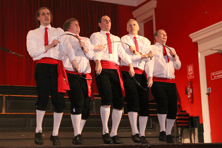 Photograph of Sallyport Sword Dancers