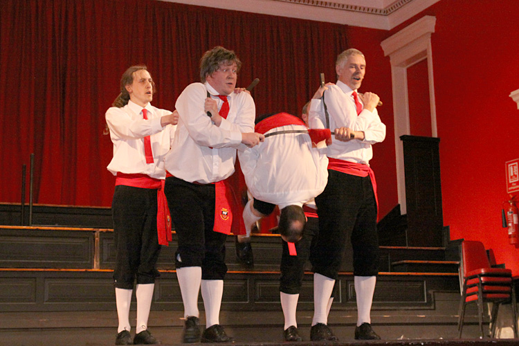 Photograph of Sallyport Sword Dancers