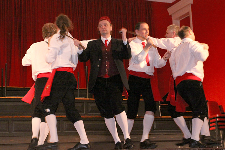 Photograph of Sallyport Sword Dancers