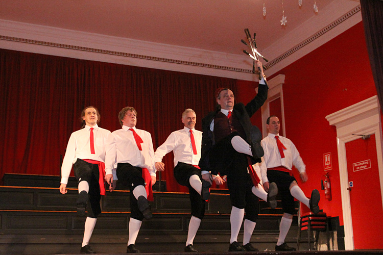 Photograph of Sallyport Sword Dancers