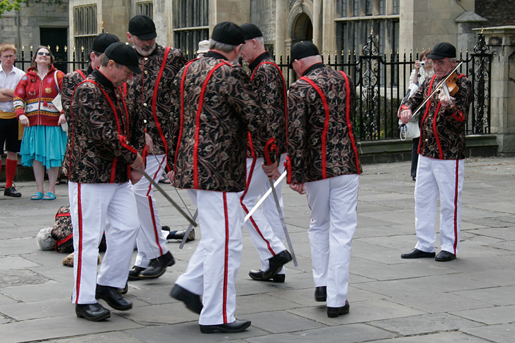 Photograph of Grenoside Sword Dancers
